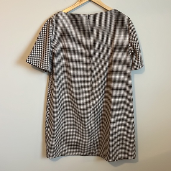 Zara Dresses Zara Houndstooth Shift Dress Poshmark